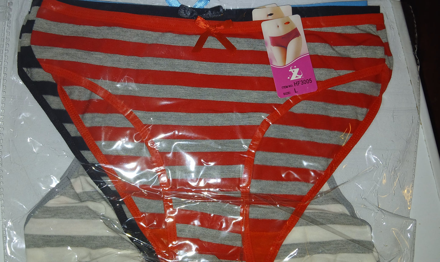Wholesale women underwear(5 pieces/ea. Bag)