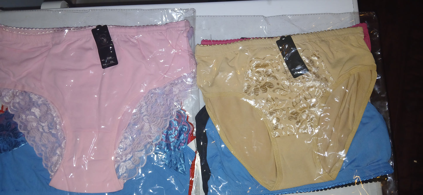 Wholesale women underwear(5 pieces/ea. Bag)