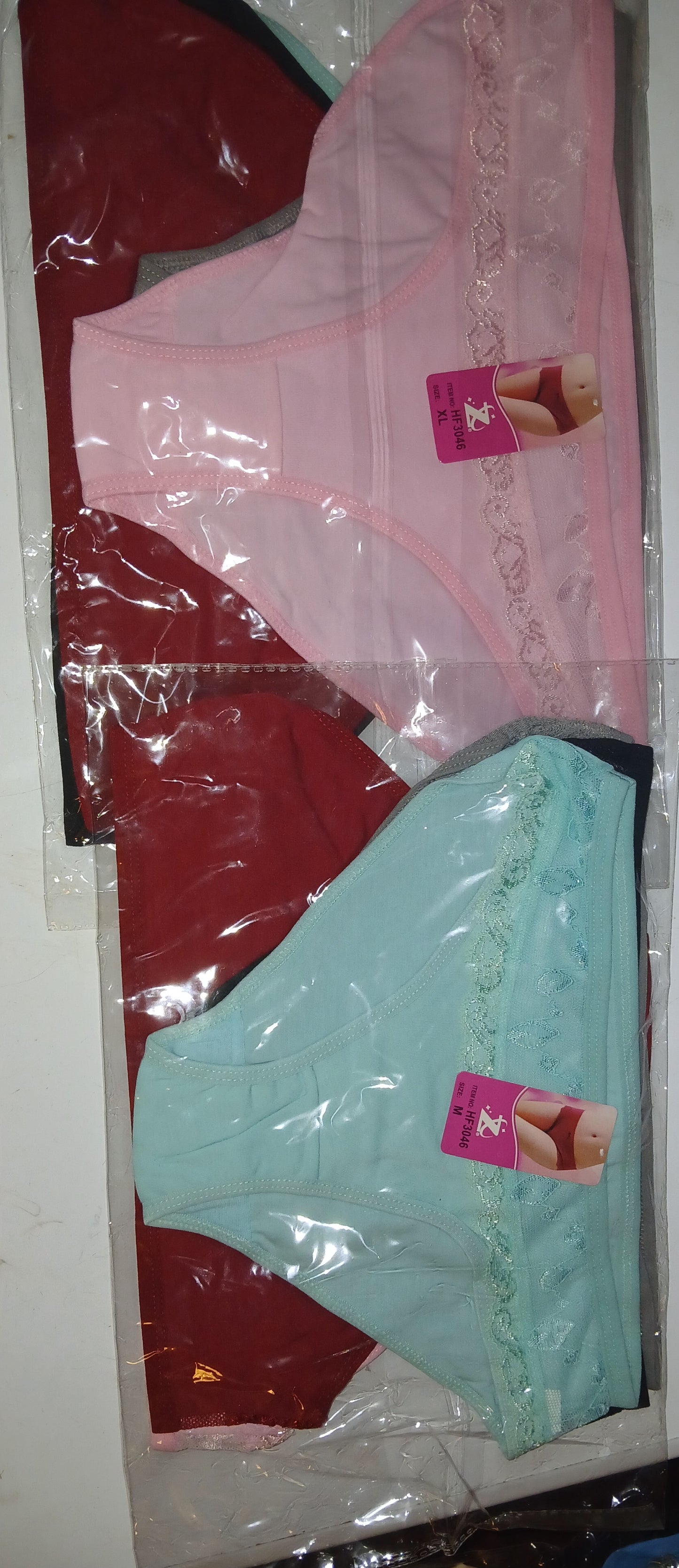 Wholesale women underwear(5 pieces/ea. Bag)