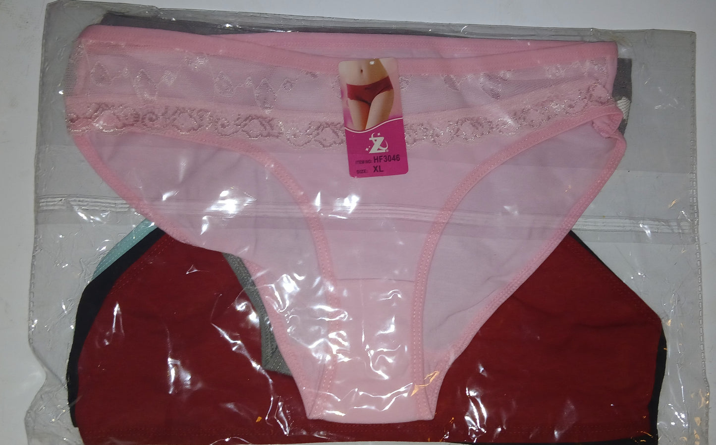 Wholesale women underwear(5 pieces/ea. Bag)