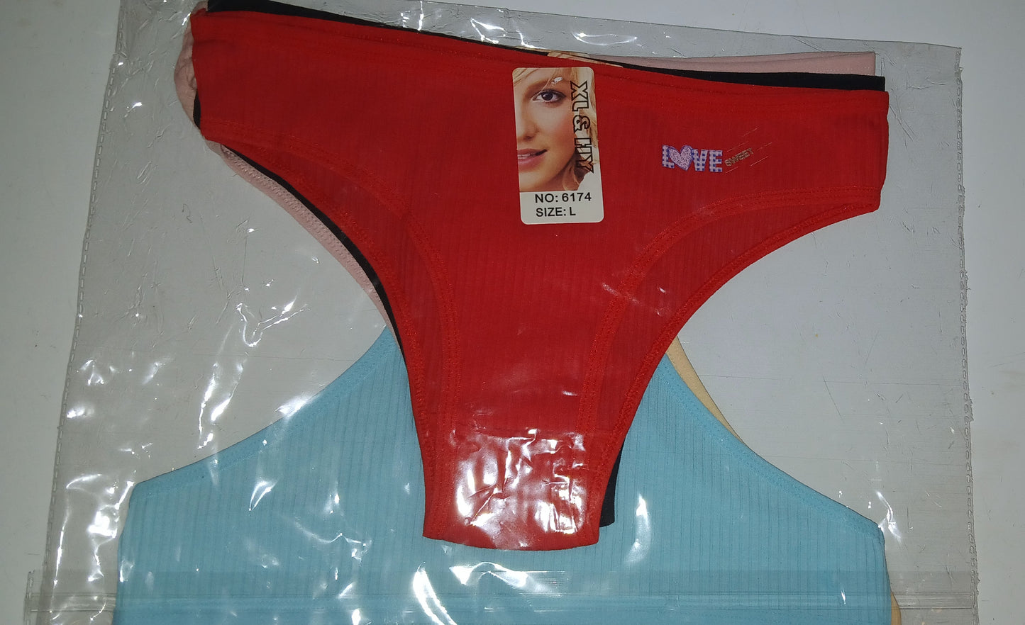 Wholesale women underwear(5 pieces/ea. Bag)