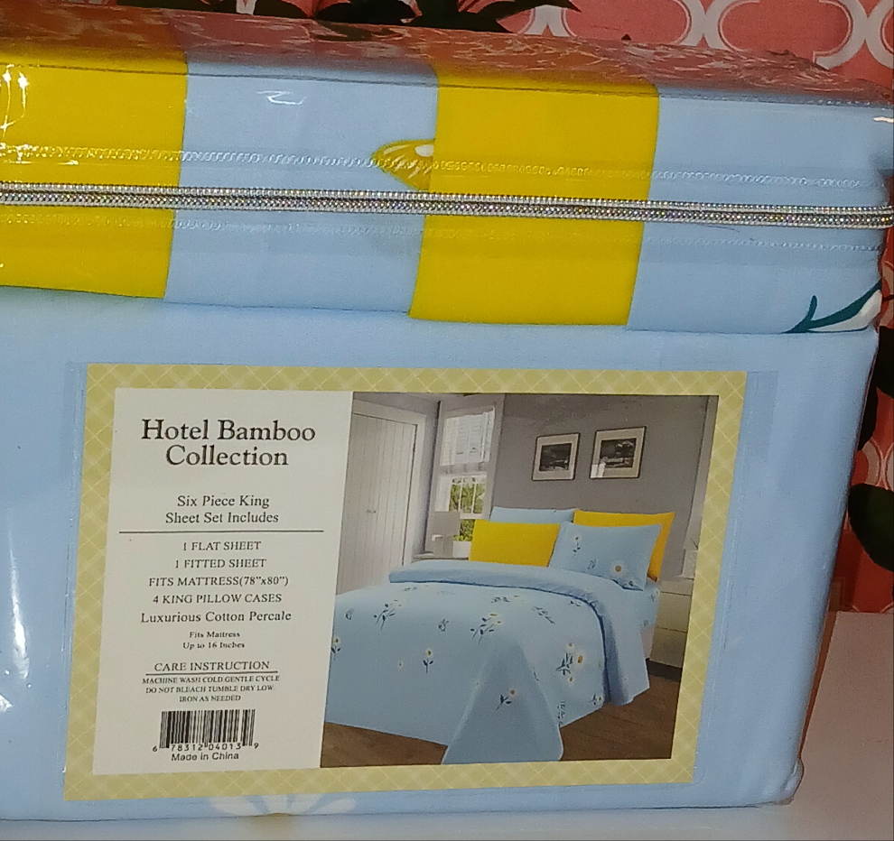 Hotel Banboo collection 2000  king sheet set