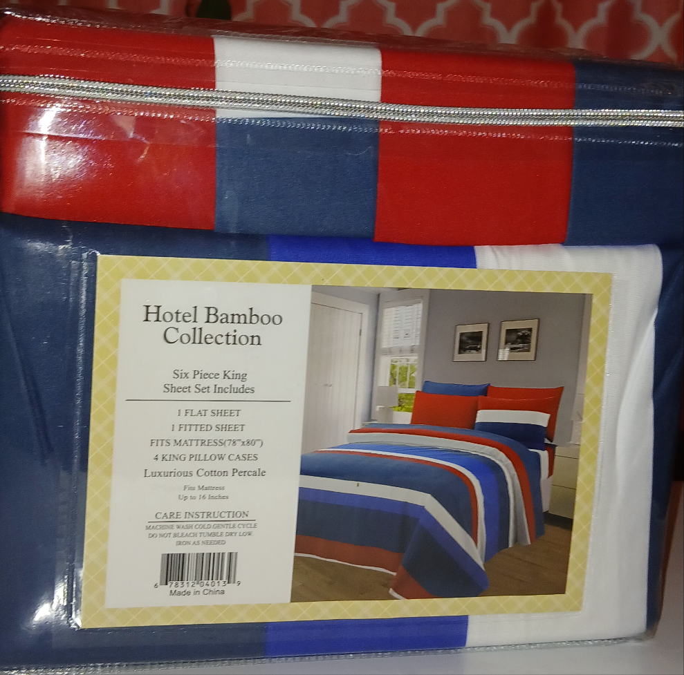 Hotel Banboo collection 2000  king sheet set
