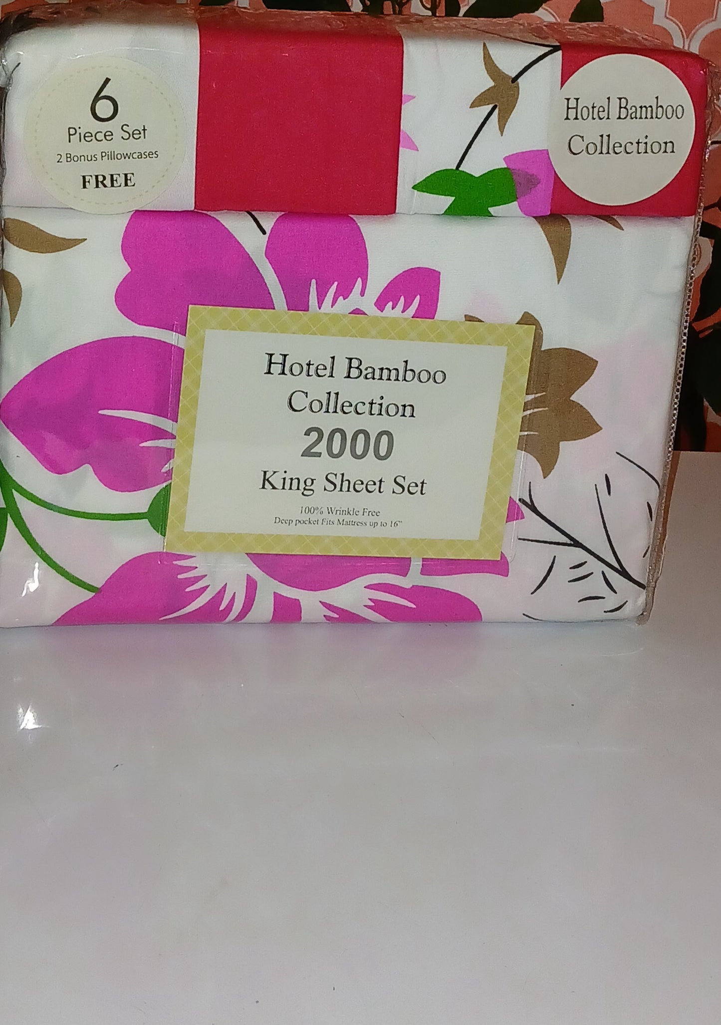 Hotel Banboo collection 2000  king sheet set