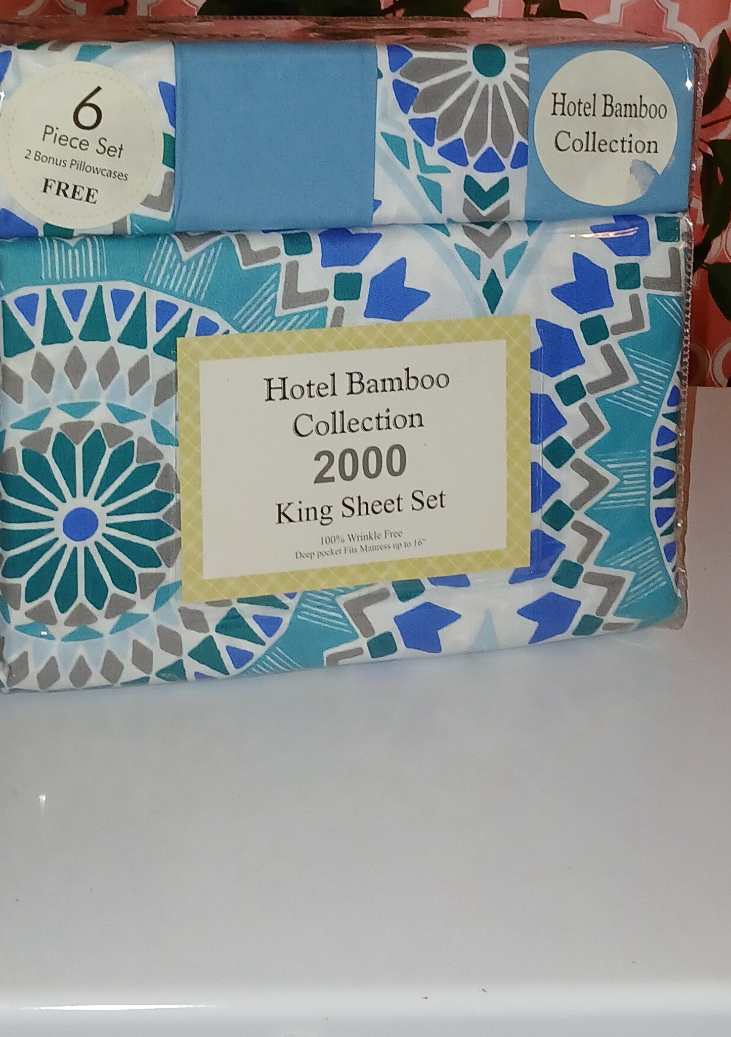 Hotel Banboo collection 2000  king sheet set